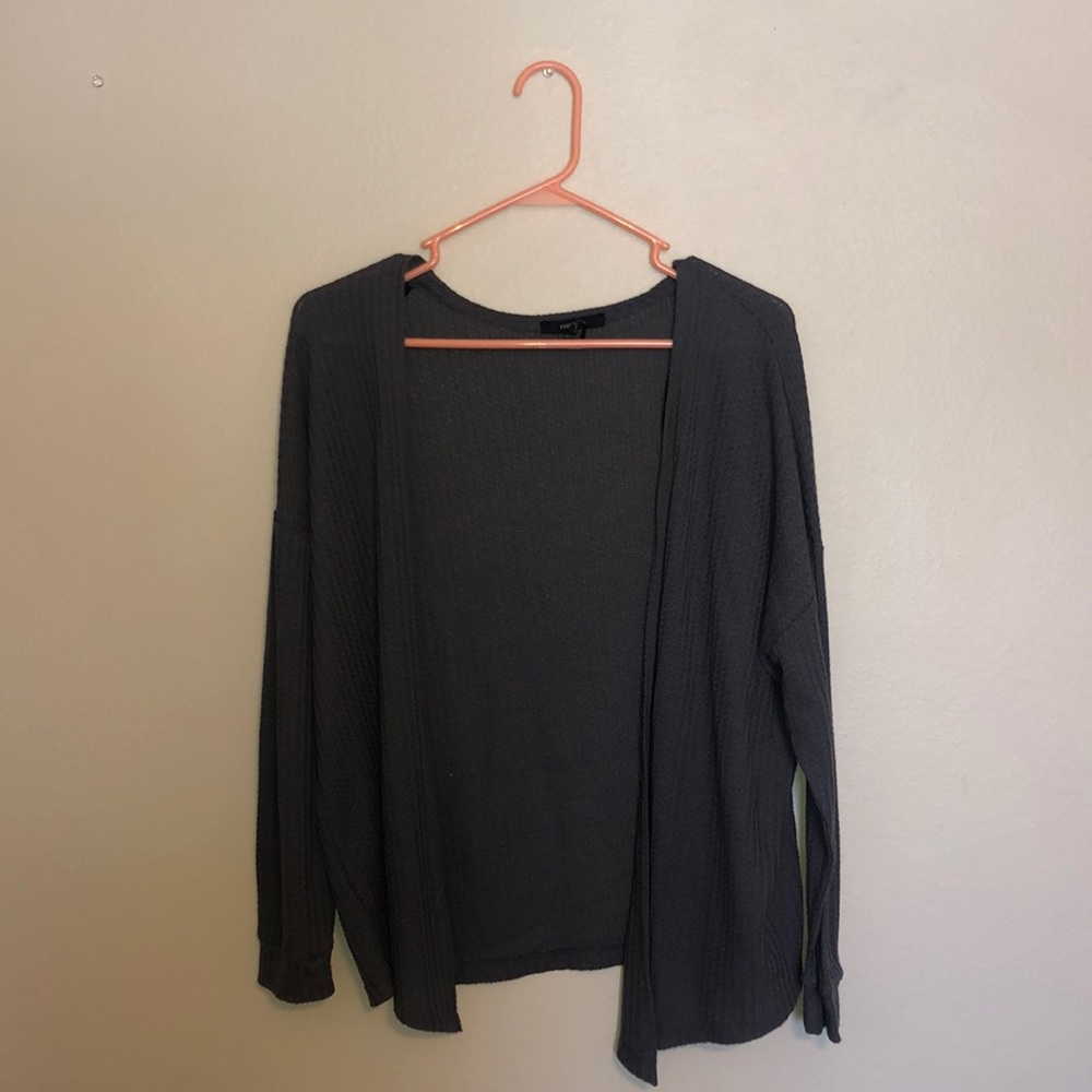 Textured Cardigan